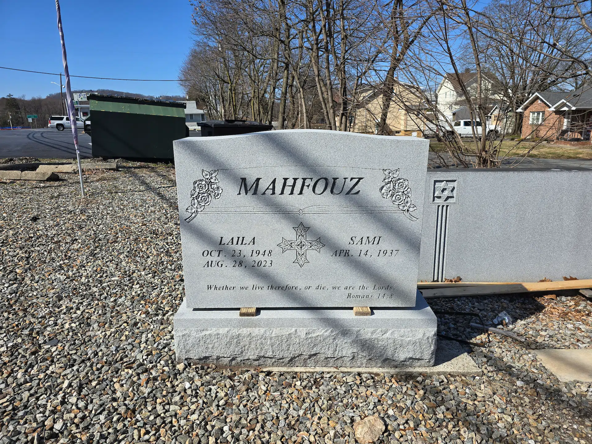 Granite Headstone Pricing hand-carved by NJ Headstone Prices in NJ — image 1